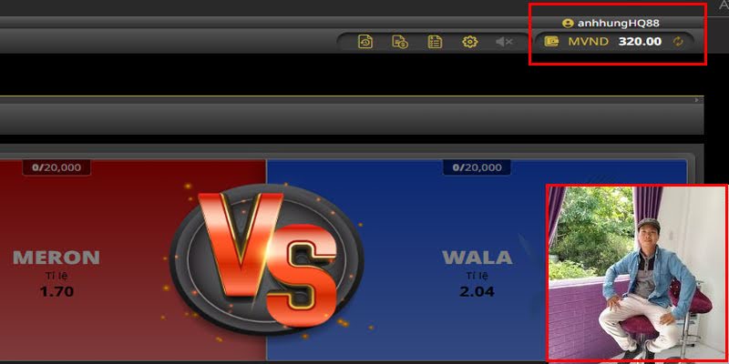 Nhờ giác quan và kinh nghiệm nhanh nhạy, Anh Hùng chơi Đá gà WS168 QH88 thắng 300 triệu 1 Anh Hùng và tài khoản đá gà WS168 hơn 300 triệu