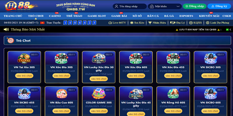 Cảnh giác nhà cái QH88 lừa đảo, mạo danh thương hiệu nhằm scam người chơi 4 Giao diện mượt mà chuyên nghiệp cũng là một cách nhận biết QH88